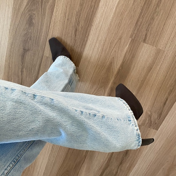 Yeezy Season 6 Graphite Canvas Ankle Boots - Picture 2 of 10